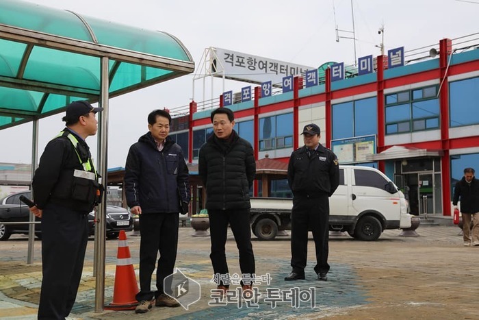부안해경, 설 연휴 해양 안전관리 현장점검 실시
