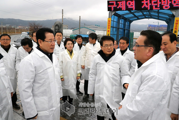 전남도, 7일 구제역 일제 소독의 날
