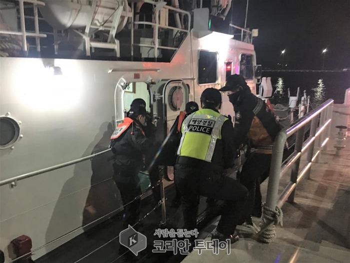 보령해경, 설 명절 도서지역 응급환자 긴급이송