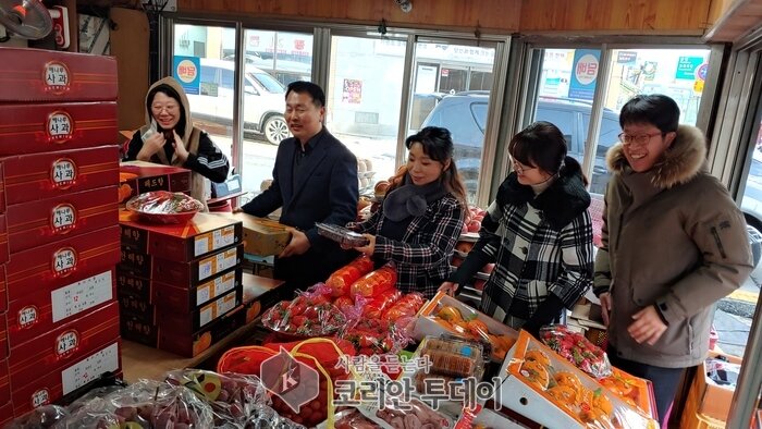 보성교육지원청 ‘설맞이 전통시장 장보기 행사’ 실시