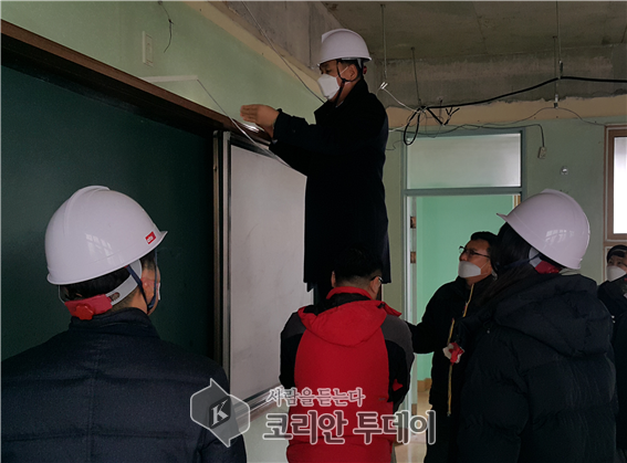 순천교육지원청, 현장과 함께하는 『학교 석면모니터단 운영』 점검