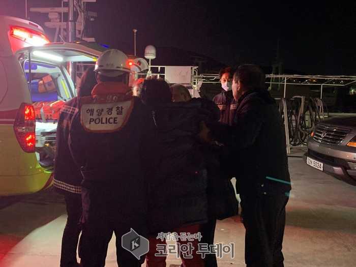 보령해경, 심야 시간대 도서지역 응급환자 긴급이송