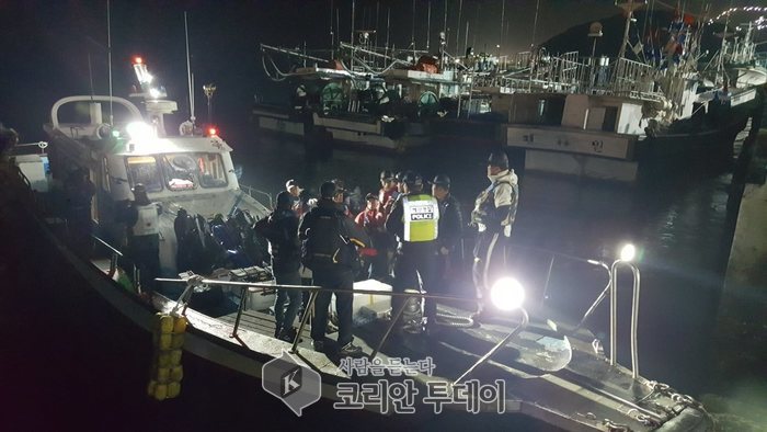 완도해경, 낚싯배 안전위반행위 일제단속 실시