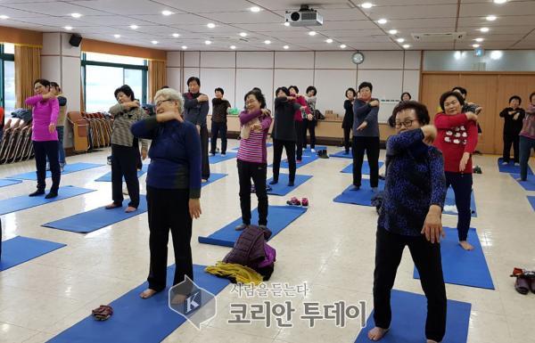 고흥군, 한방기공체조 교실 운영