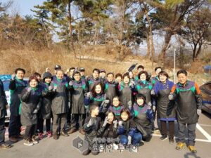 유승희의원과 배우 김혜선 ”쌀 20Kg 3개 ,식품 3개 연탄 600장” 나눔펼쳐