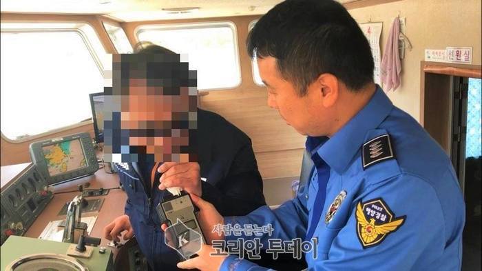 완도해경, 음주운항 여객선 선장 검거