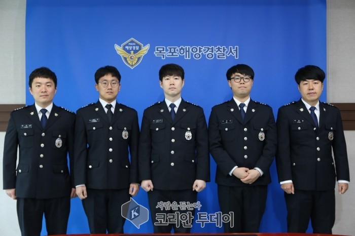 목포해경, 영예로운 승진임용식 가져