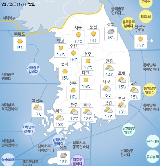 국민안전관리 일일상황 [2019년 6월 8일]