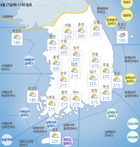 국민안전관리 일일상황 [2019년 6월 28일]