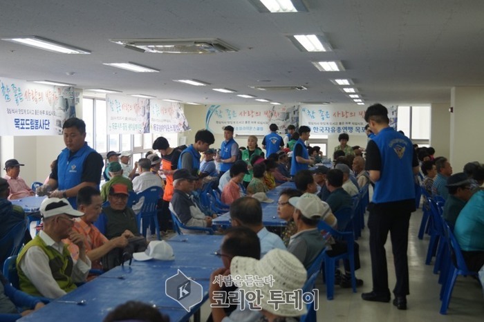 목포해경, 나눔 문화‘사랑의 밥차’봉사활동 펼쳐