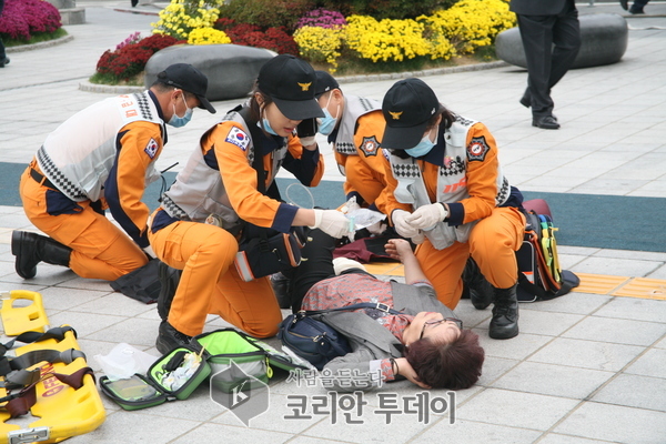 119구급대원 응급처치 범위 확대 시범 운영