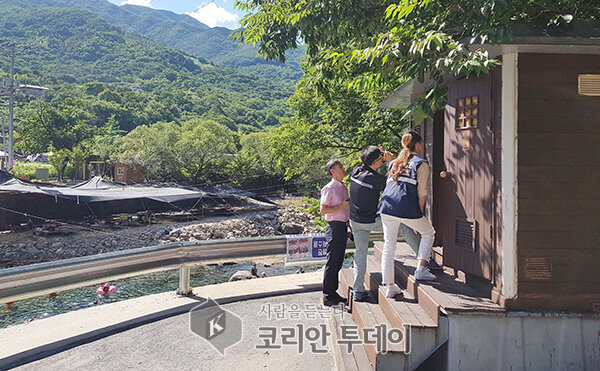 구례경찰서 휴가철 성범죄 취약지역에 대한 예방활동을 위한 불법카메라 조사