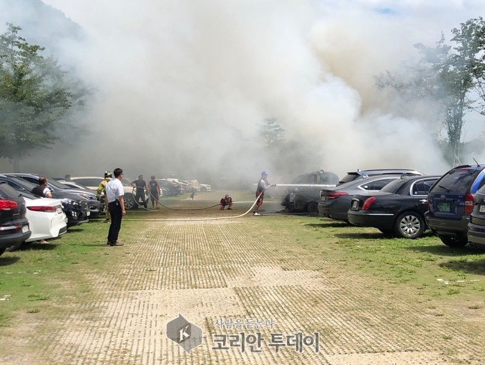 휴가 중 화재 진압한 서울강서소방서 소방위 손선중