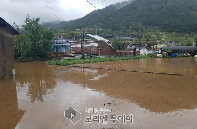 고흥군, 태풍 ‘미탁’ 강풍 보다 폭우피해 남겨