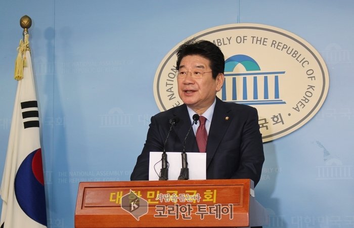 강석호 의원 자유한국당 원내대표 출마 선언