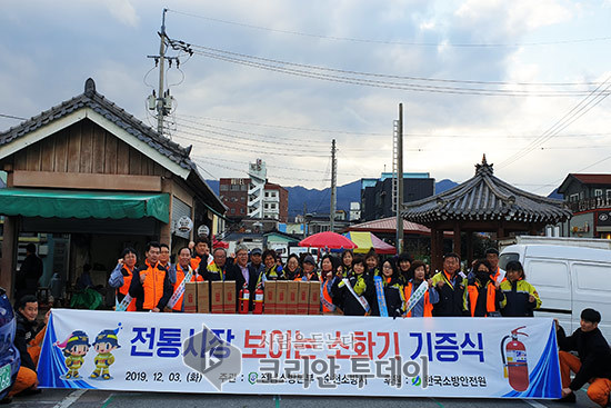 전남소방, 겨울철 전통시장 화재안전 관리 강화