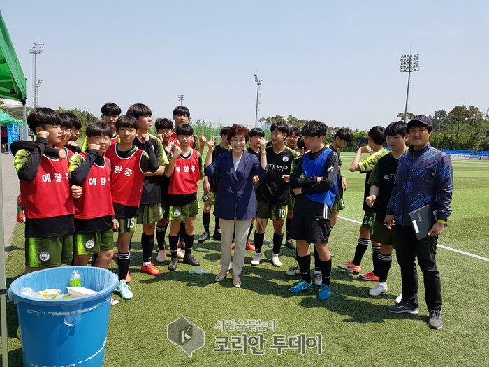 목포 애향중, ‘목포시 I-League’ 우승에 이어 ‘목포시장기, 교육장배 축구대회’ 준우승