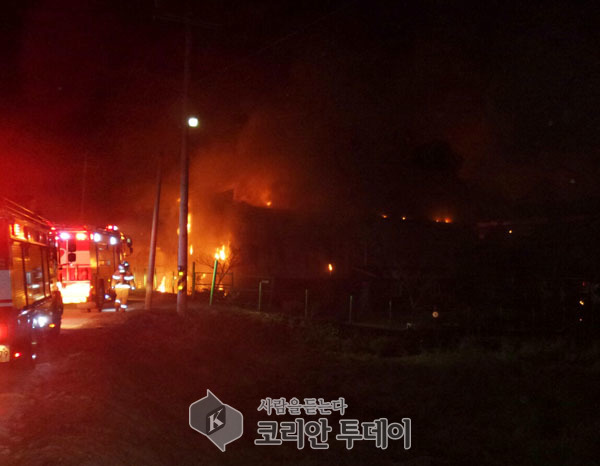 전남소방, 겨울철 축사화재 예방 철저를