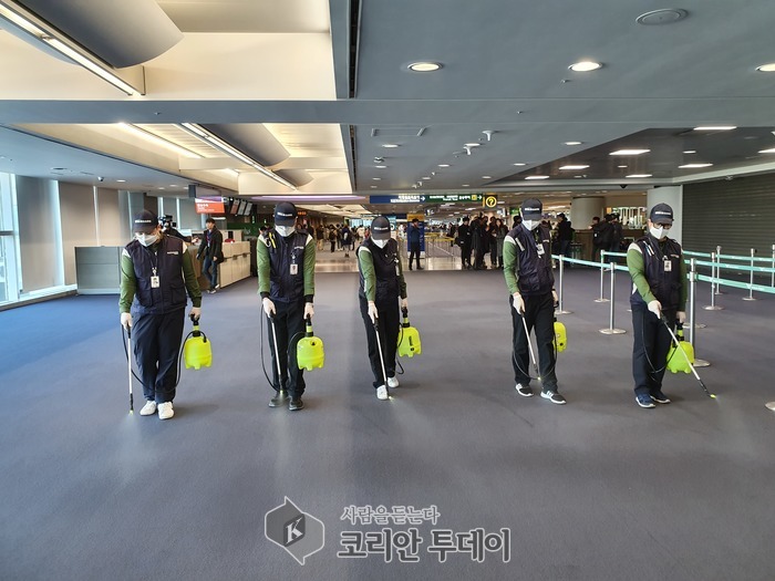 인천공항, ‘우한 폐렴’ 확산방지 총력 대응