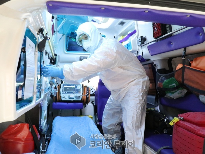 오산소방서, 신종 코로나바이러스 대응 총력