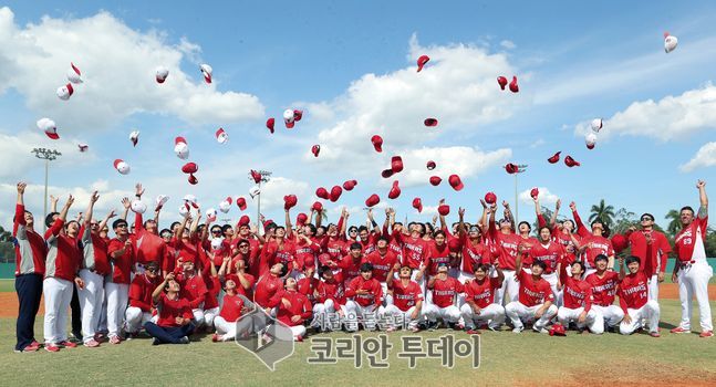 KIA타이거즈 스프링캠프 선수단 귀국