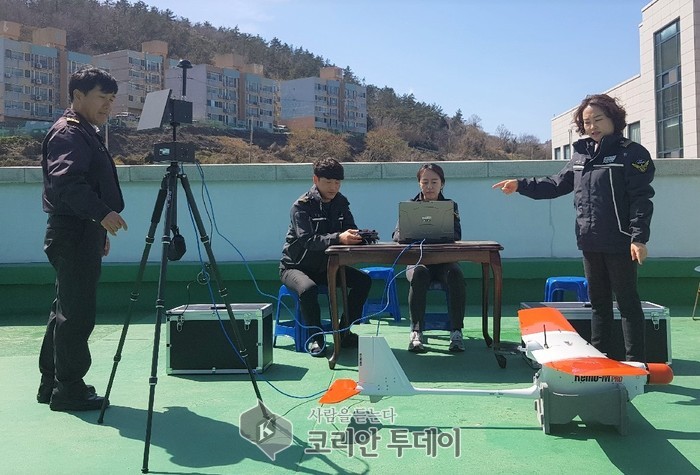 완도해경, 해양분야 임무특화 무인비행기 배치