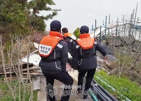목포해경, 풍랑특보 속 거동불가한 50대 응급환자‘긴급이송’