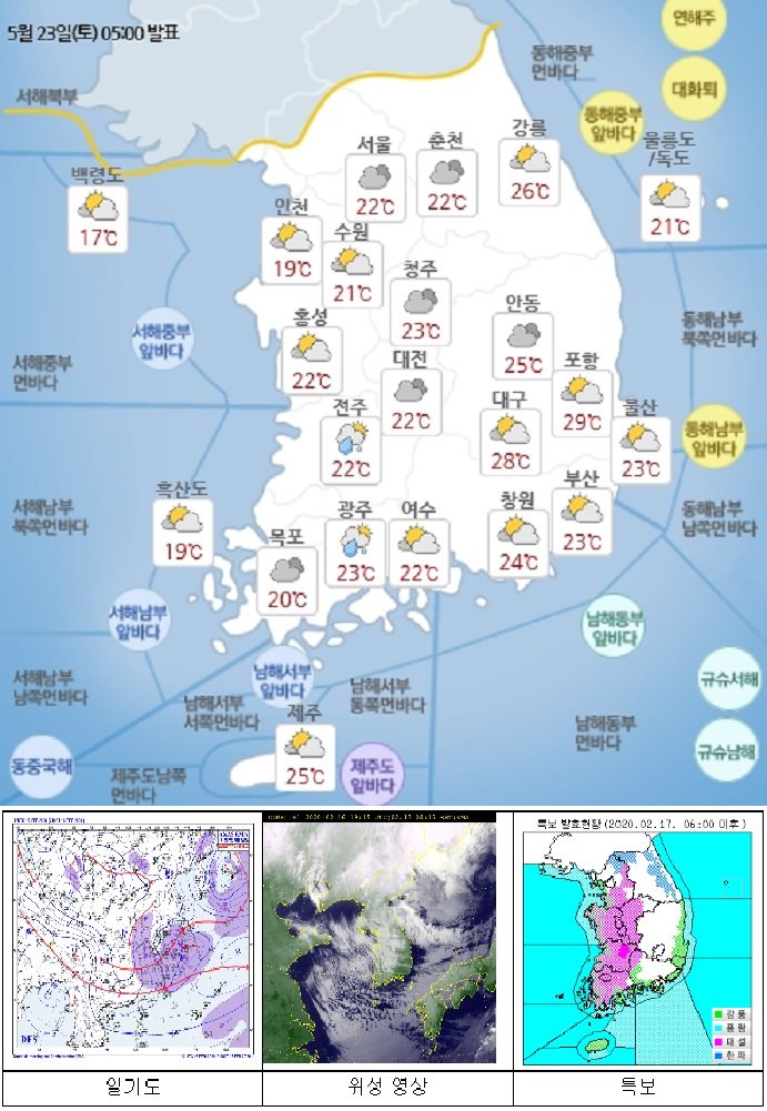 [2020년 5월 24일] 국민안전관리 일일상황