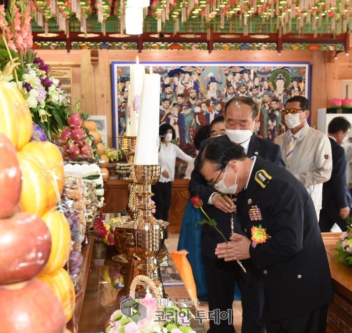 완도해경, 부처님 오신 날 봉축법요식 참석