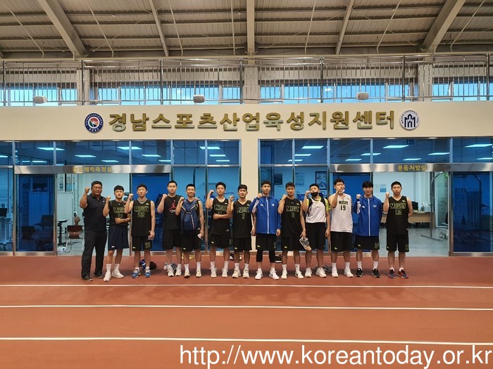 경남스포츠산업 육성지원센터, 고교 농구선수 체력측정