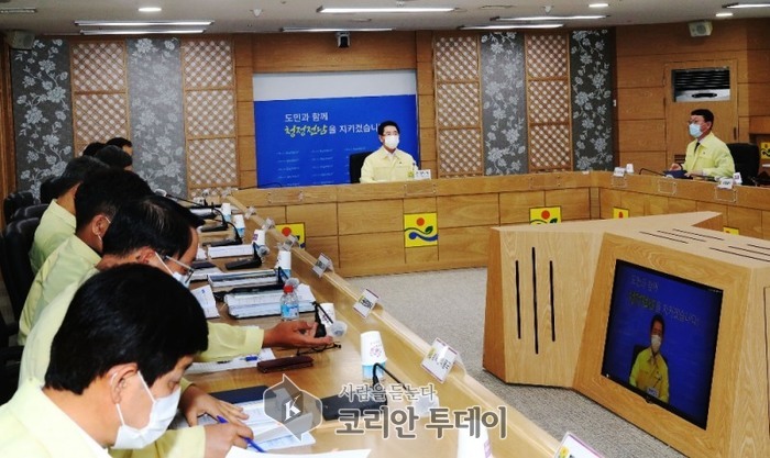 김영록 전남지사, ‘광주·전남 코로나19 확진자 급증’ 도민 담화
