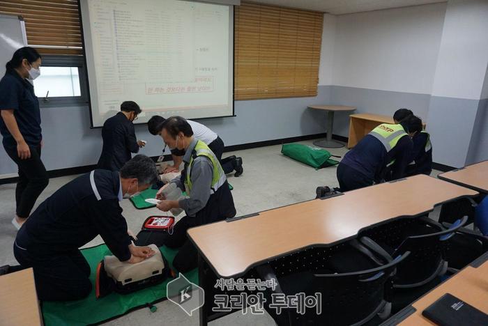 한국안전문화교육연구소, Sharp·AACT 관리감독자 정기 안전·보건교육 실시