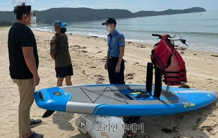 완도해경, 신지 명사십리 수상레저활동 금지구역 고시 일부 개정