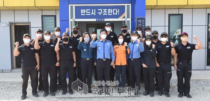완도해경, 해양재난 대응 역량 강화를 위한 해상구조훈련 실시