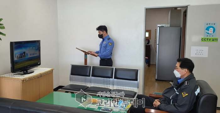 완도해경서장, 지역축제 맞아 도서지역 치안현장 점검