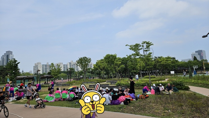 [코리안투데이] 송화강예술단 단원들 모습 © 박수진 기자