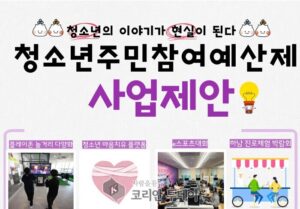 2024년 하남 청소년 주민참여예산 사업 제안