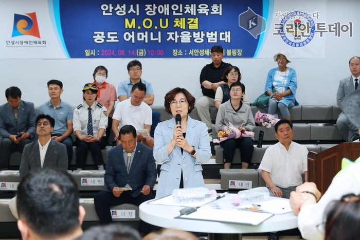 [코리안투데이] 안성시, 제1회 발달장애인 시장배 볼링대회 개최 © 이명애 기자