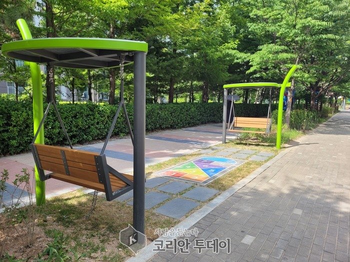 [코리안투데이] 그린숲 조성 모습 © 김현수 기자
