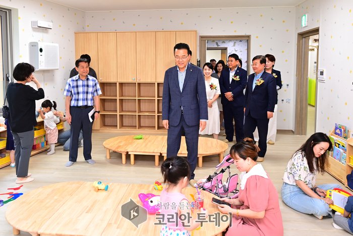 [코리안투데이] 연수구, 동춘동 ‘국공립그랑블에듀파크어린이집’ 개원 © 김현수 기자