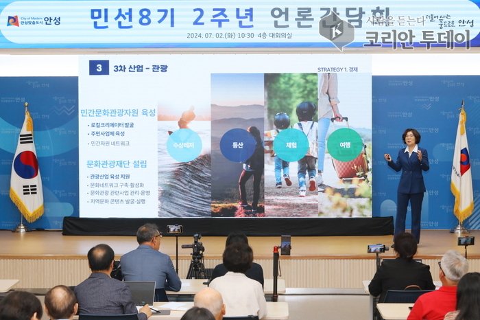 [코리안투데이] 반도체 소부장 특화단지·문화도시 선정·세대별 복지 등 분야별 성과 © 이명애 기자