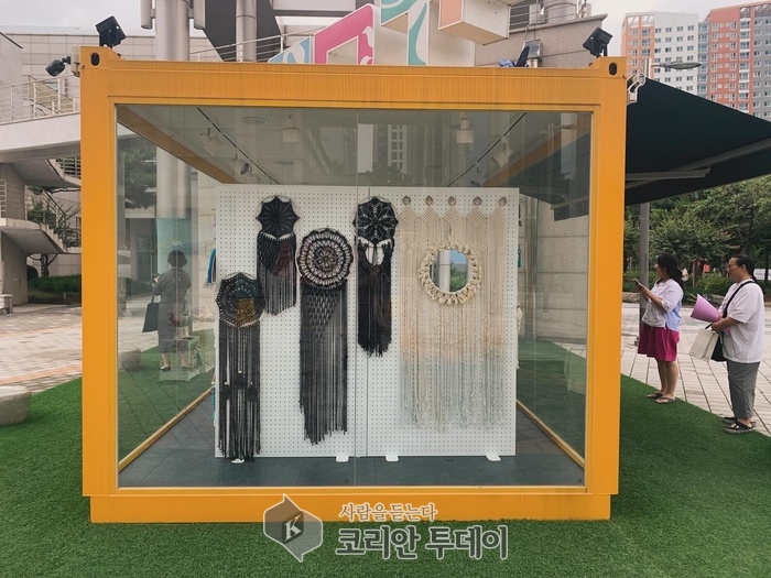 [코리안투데이] 김봉란 "마크라메 전시(2024. 6.30~ 7.13.)" / ©김복순 기자