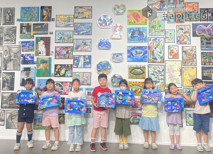 [코리안투데이] 7.6.에 진행한 ‘쁘띠 팔레트’에 참여한 아이들