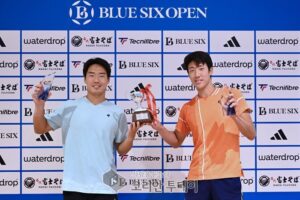 “세종시청 테니스팀, 일본 퓨쳐스 대회에서 영광의 승리”