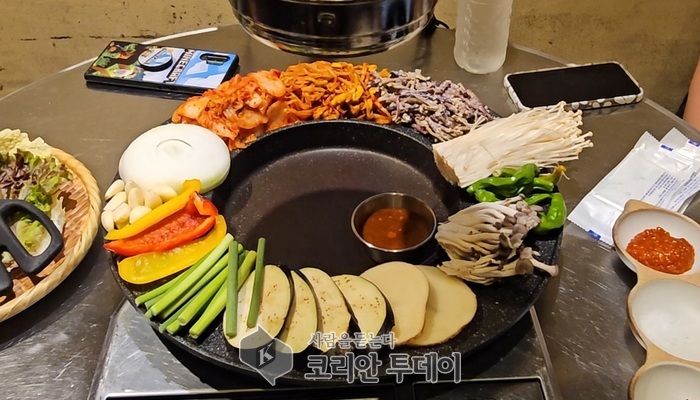 [코리안투데이] 전립투한판 메뉴 © 윤태영 기자