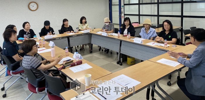 [코리안투데이] 남동구자원봉사센터, 동 자원봉사센터 간담회 개최] © 김현수 기자