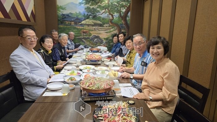 [코리안투데이] 논현2동, 지역 13개 경로당 회장님과 간담회 개최] © 김현수 기자