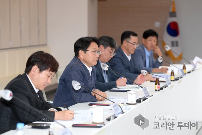 [코리안투데이] 강기정 광주광역시장 '소상공인과 간담회' 참석 © 최효남 기자