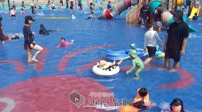 [코리안투데이] 위례역사공원 물놀이장 © 김나연 기자