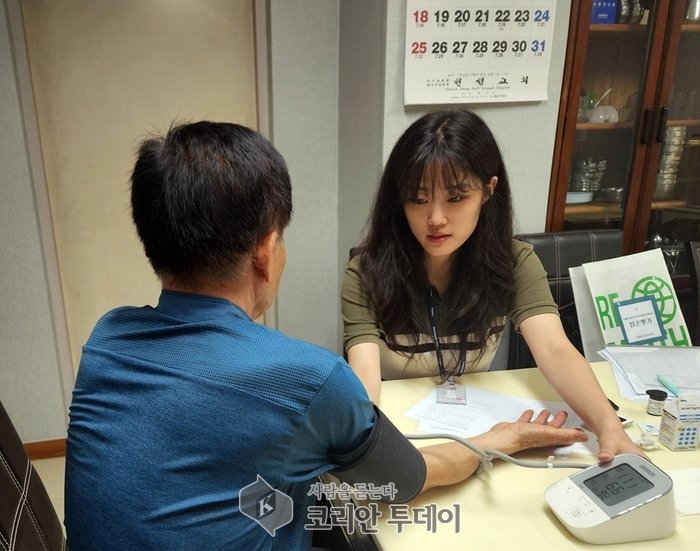 [코리안투데이] 의정부시 녹양동, 직접 찾아가는 통합(원스톱) 건강서비스 시행 © 강은영 기자